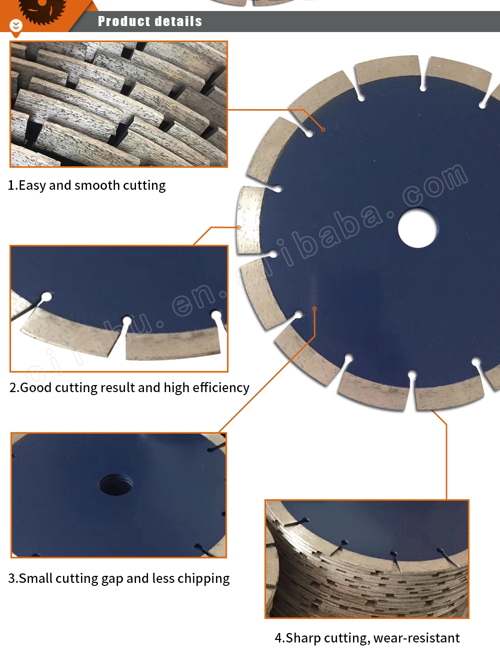 Diamond Saw Blade for Cutting Marble and Tiles Brazed Diamond Drill Bit