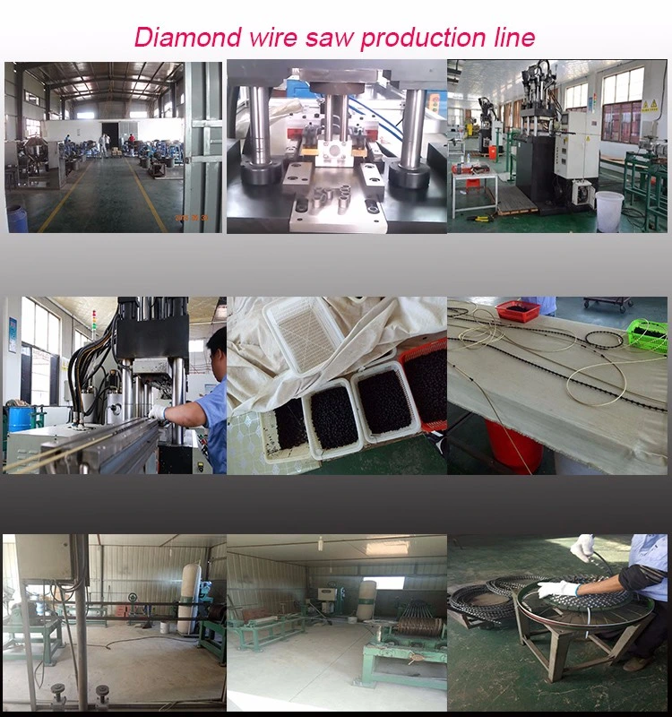 China Manufacturer Diamond Tool Wire Saw for Stone and Concstruction Industry