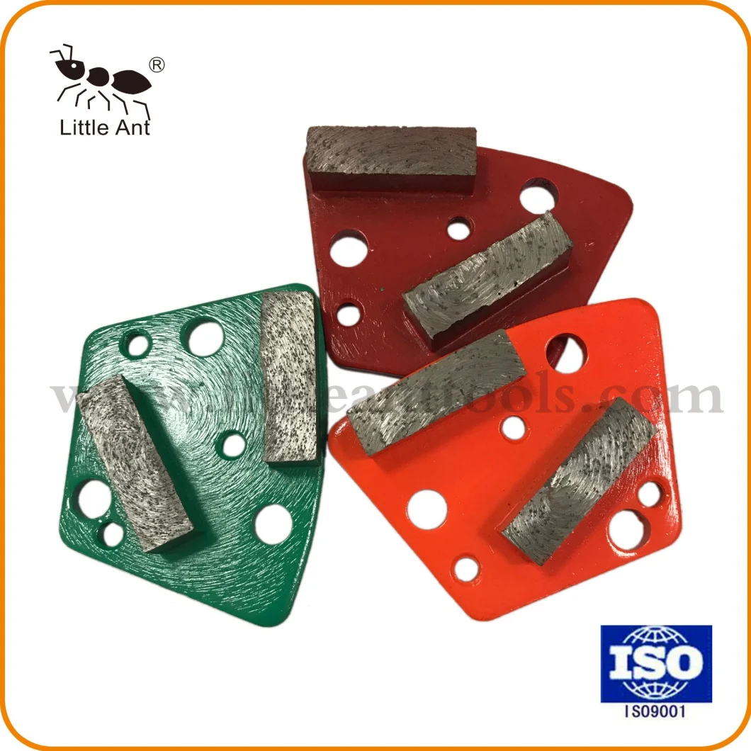 Little Ant Concrete Floor Abrasive Diamond Grinding Shoes Plate