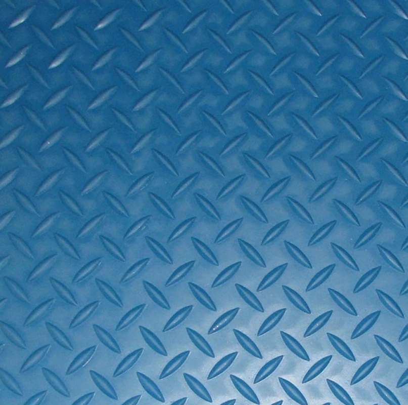 Diamond Anti Slip/ Circular Stud Diamond Plate Rubber Sheet Mat