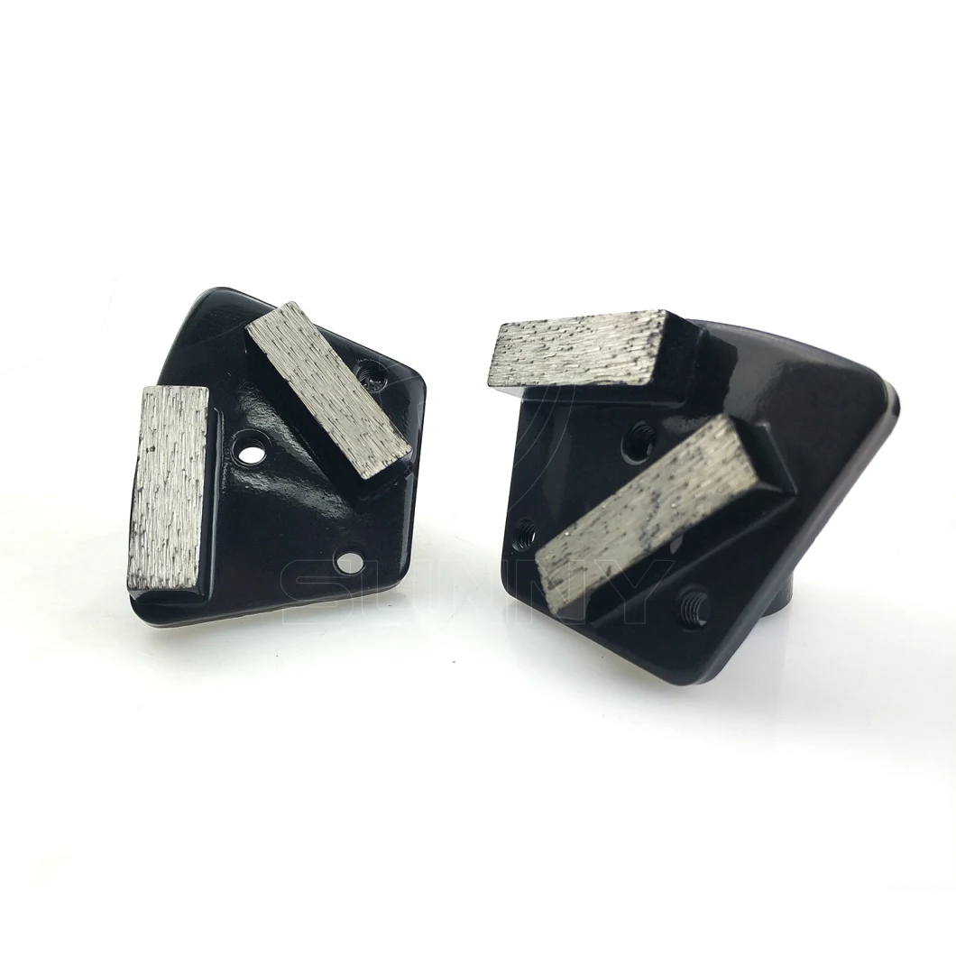 Black Trapezoid Diamond Grinding Pads for Concrete Abrasive Tool