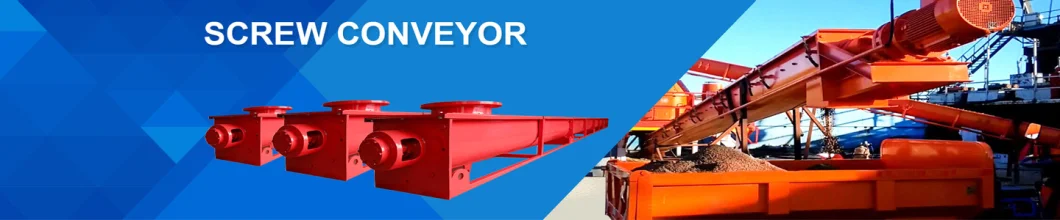 Heat Resistant Flexible Screw Auger Conveyor for Heating Oil Steam or Cooling Water