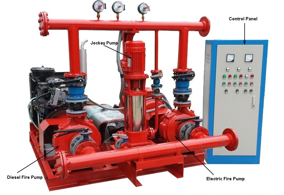 Fire Fighting System Fire Pumps Clean Water Pump Jockey Pump with Control Cabinet