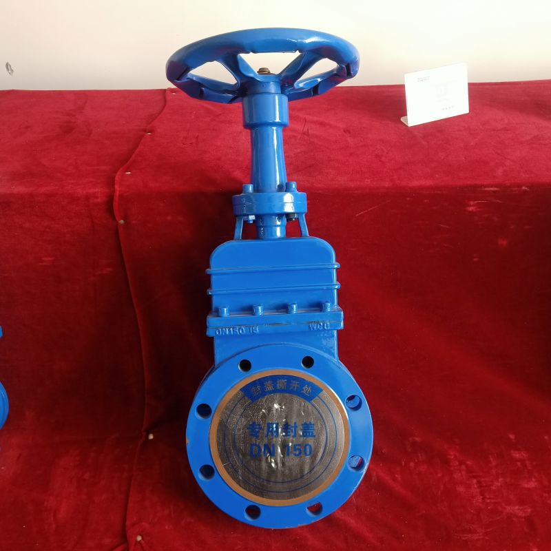 Sluice Valve Bonnet Knife Gate Valve with Hand Wheel