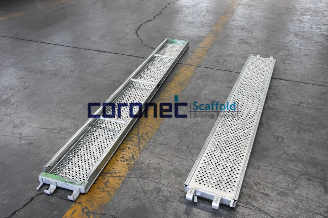 En12811 Certified Steel Scaffold & Scaffolding Plank for Building Site or Construction