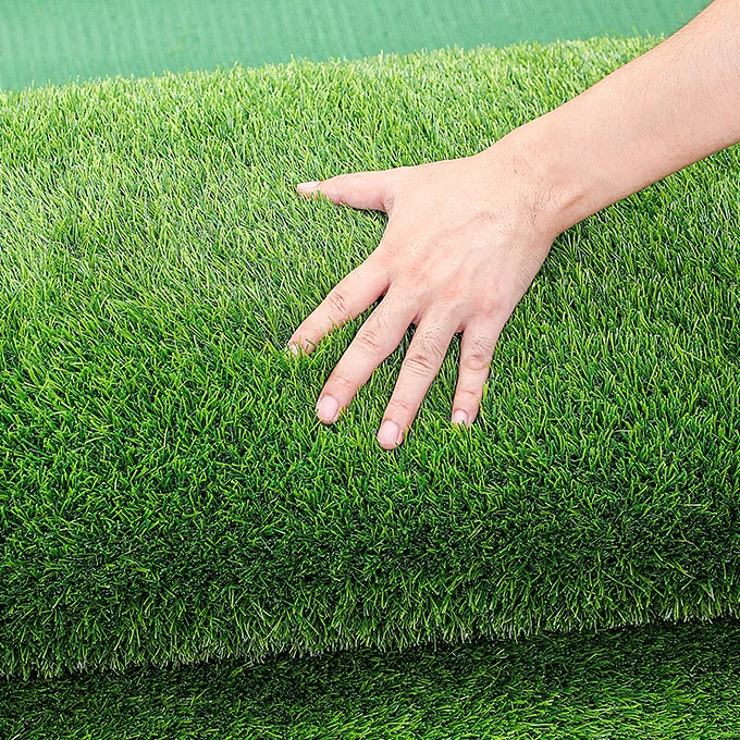 Man-Made Grass-Artificial Turf-PE Football Grass-Artificial Grass