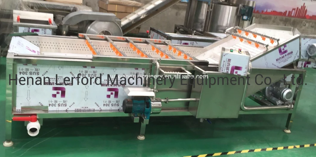 Fruit and Vegetable Vegetable Washing and Drying Processing Machine