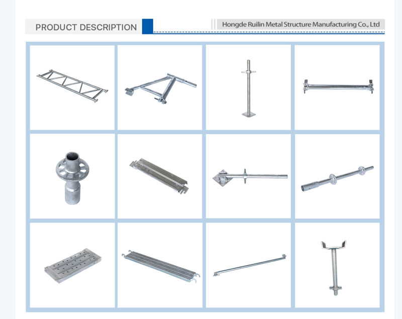 60*3.25 Galvanized Scaffolding Ringlock Vertical/Standard Scaffold System Layher System