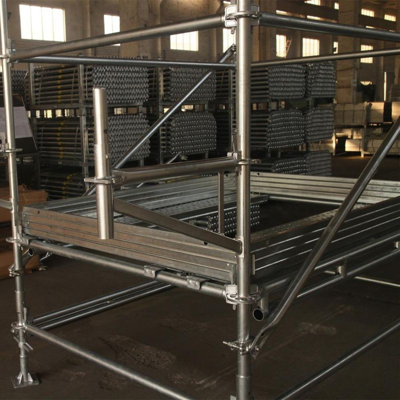 Q355 Steel Galvanized Layher Scaffolding Ringlock Scaffold System for Sale