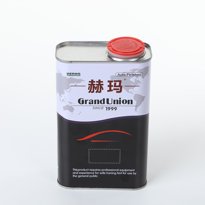 1L/3.5 Liters Square Cans Rectangular Tinplate Cans Oil Paint Cans