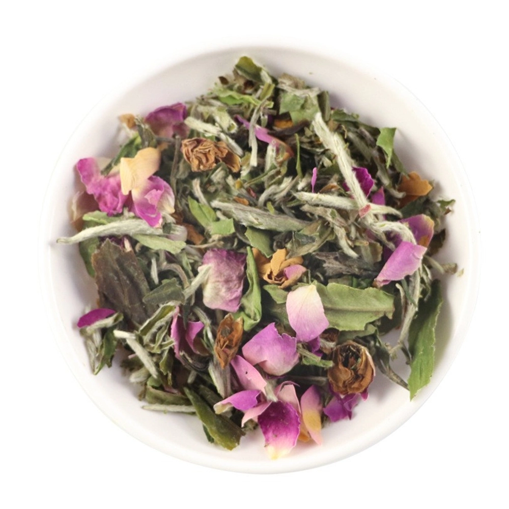 Organic Tea Clear Fire Rose Flower White Tea Herbal Tea