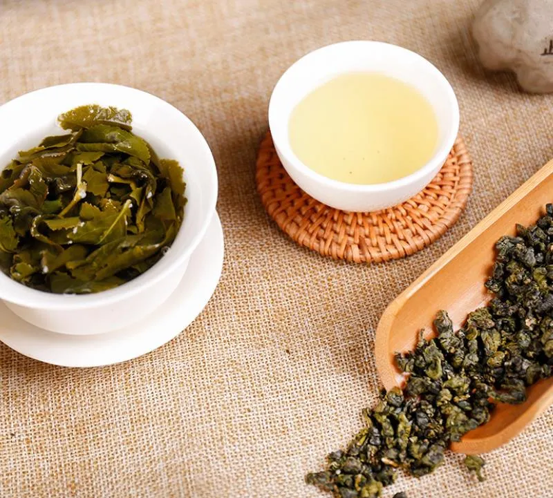 Roasted Organic Chin-Hsuan Oolong Tea Jin Xuan Oolong Tea Milk Oolong Tea