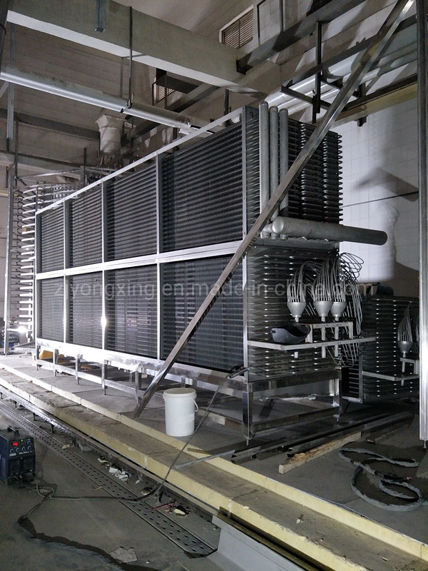 Industrial Bakery Production Line Spiral Cooler Spiral Freezer and Chiller Cooling Tower