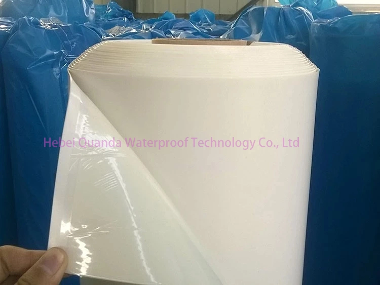 1.2mm Self-Adhesive Pre-Applied HDPE Self-Adhesive and Non-Bitumen Waterproof Membrane