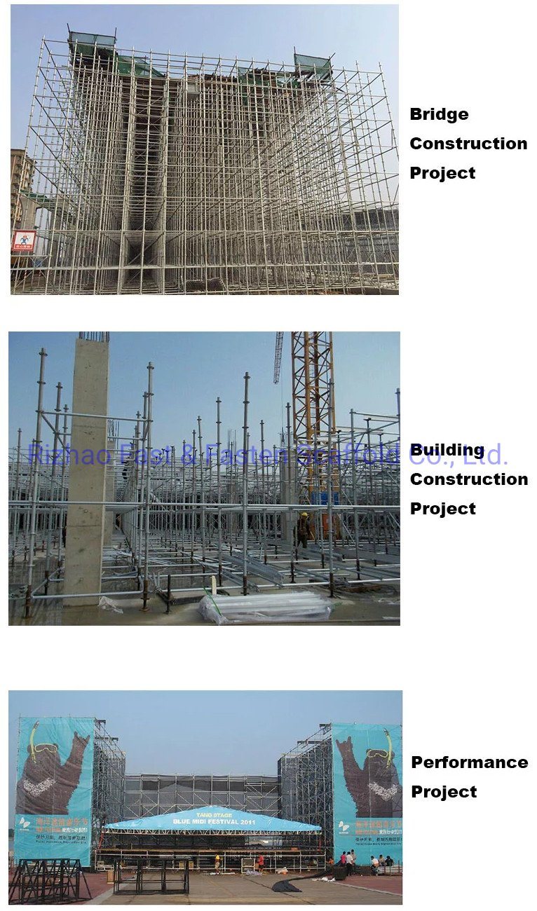 Construction Scaffoldings Ringlock Layer Scaffolding