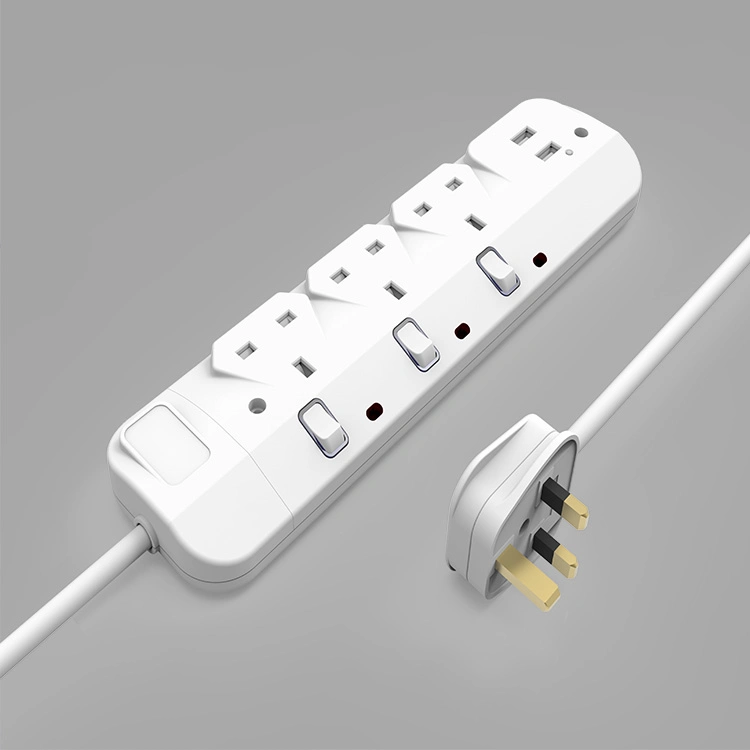 3 4 5 6 Ways Movable Multi Function Extension Electrical Multiple Plug Socket