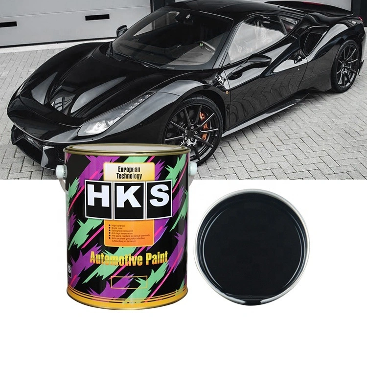 Car Paint Manufacturer Hks Auto Paints 2K Pure Black Paints