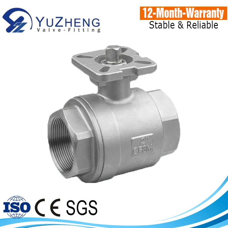 SS304 Thread Ball Valve China Water Valves with NPT Thread