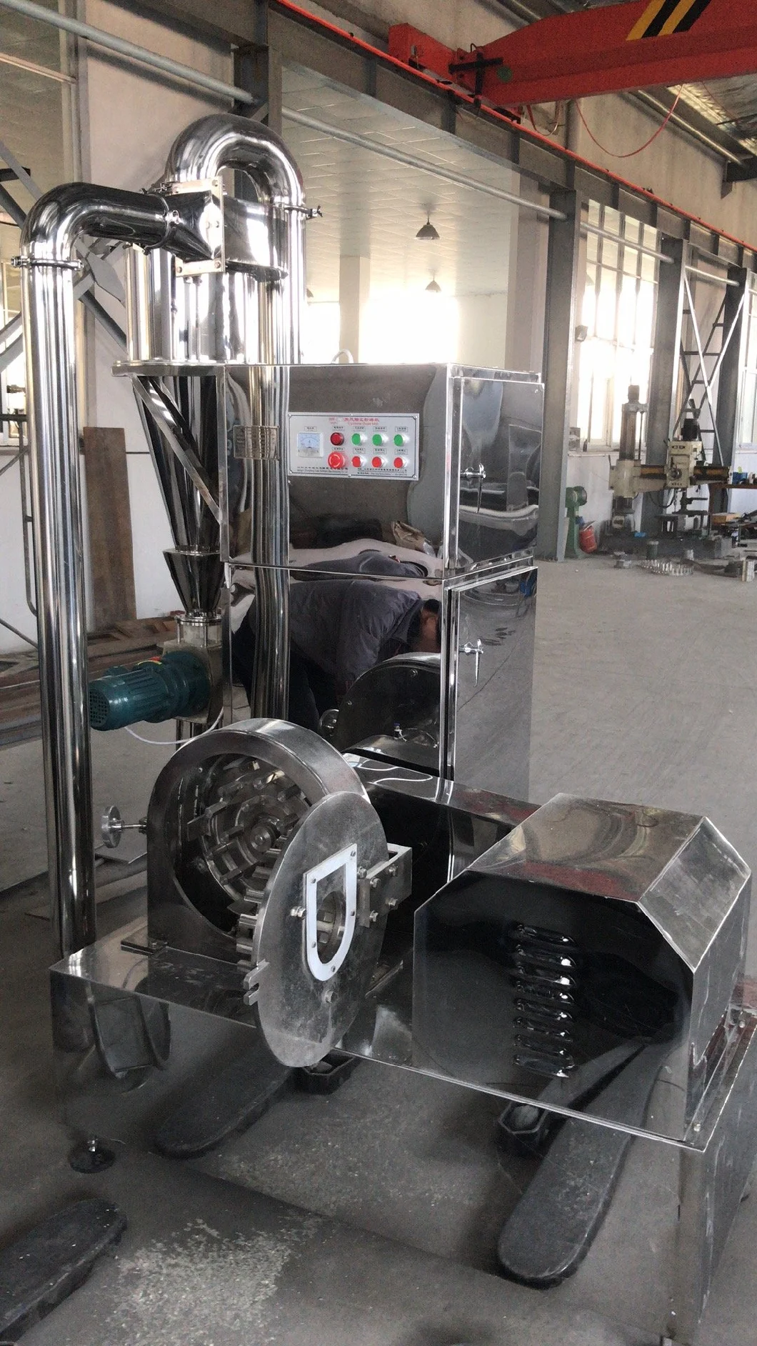 Sugar Grinding Machine Stainless Steel Powerful Chinese Herb Wf30 Pulverizer and Vacuum Machine