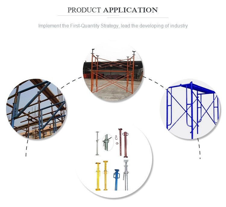 Formwork System Scaffoldings Steel Props for Construction