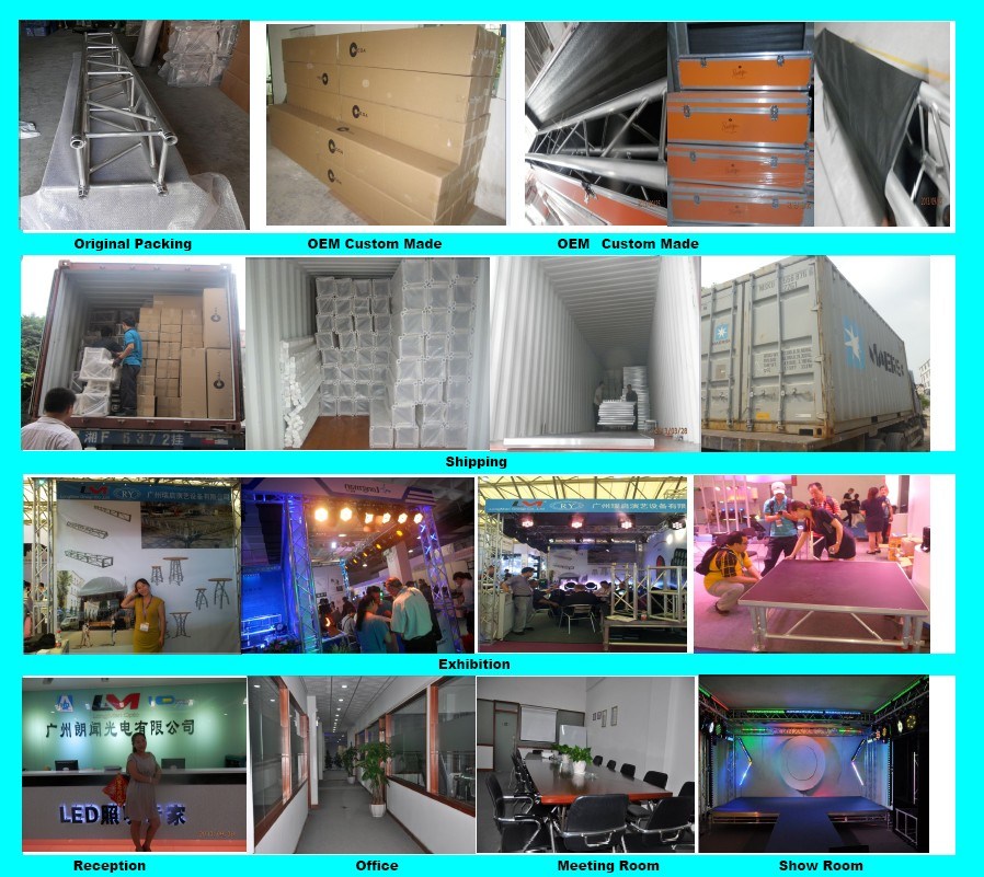 Aluminum Brace Stage Used Plywood Stage Platform Outdoor Event Stage