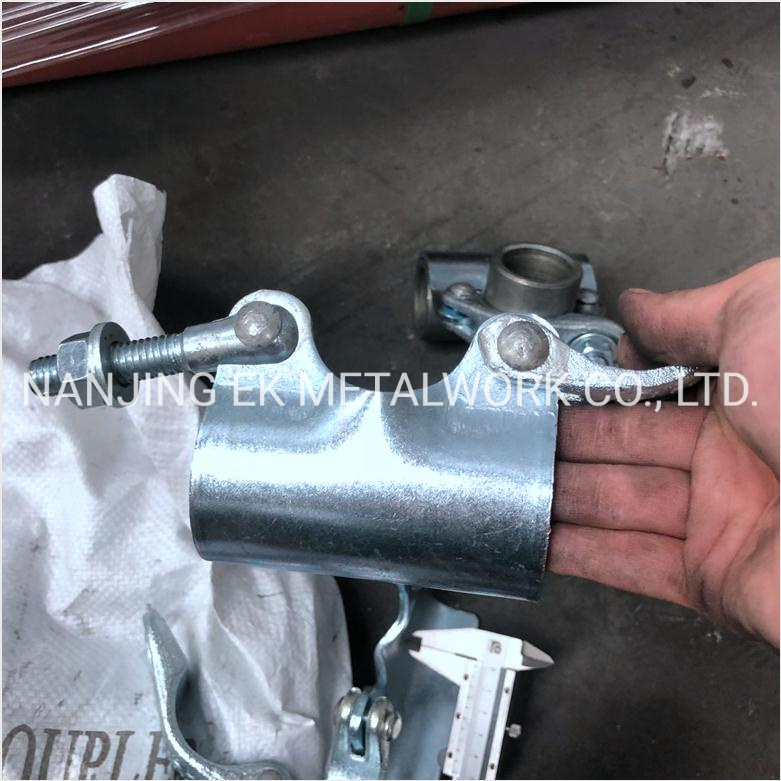 China Supplier BS1139 En74 Scaffolding Single Fitting Scaffold Clamp Drop Forged Putlog Coupler