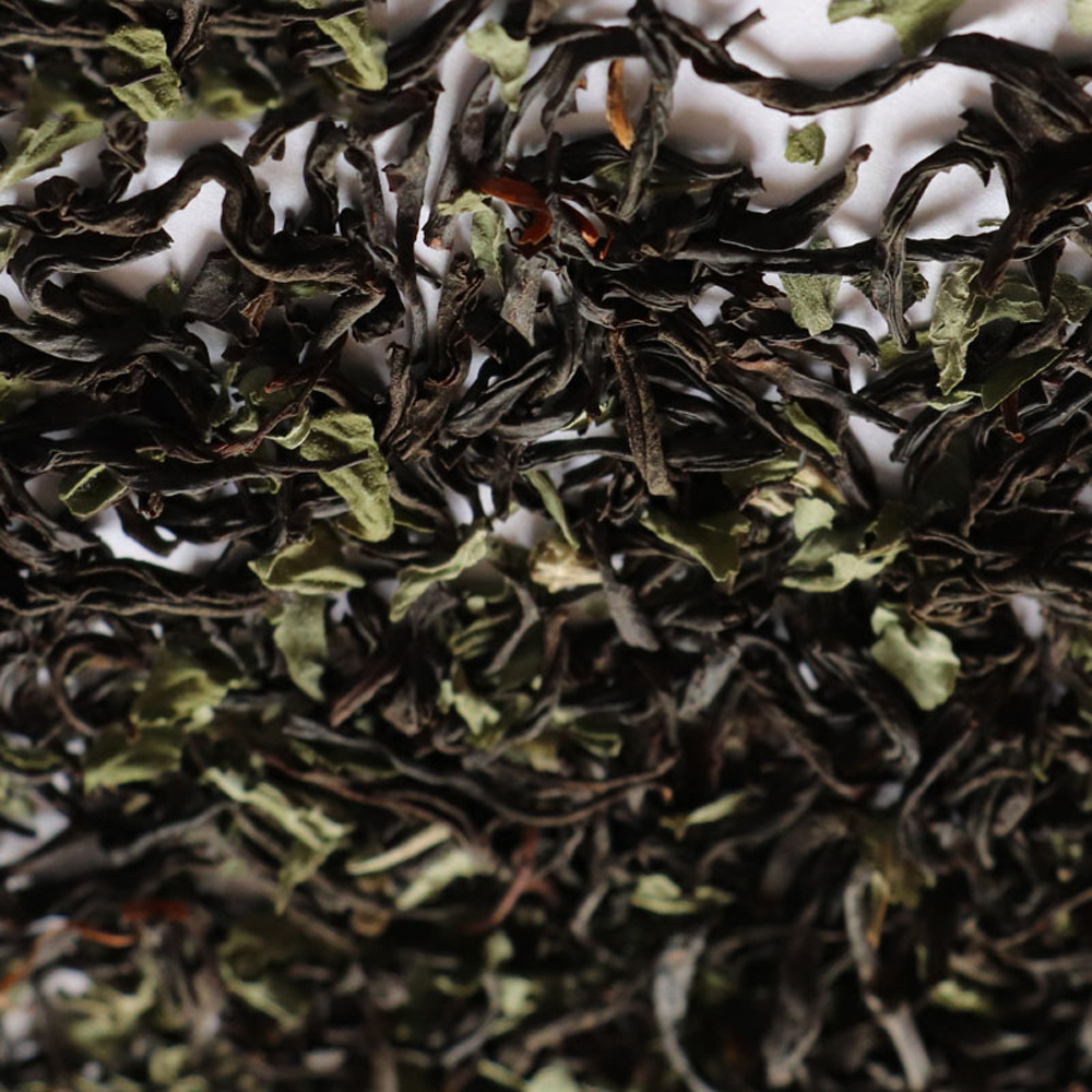 Natural Mint Green Tea Bulk Packing Loose Tea