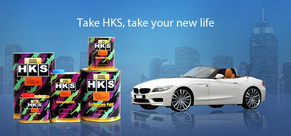 Car Paint Manufacturer Hks Auto Paints 2K Pure Black Paints