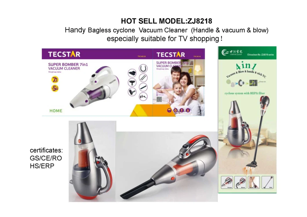 4 in 1 Vacuum & Blower, Hanldle & Stick Vacuum Cleaner Use for Home