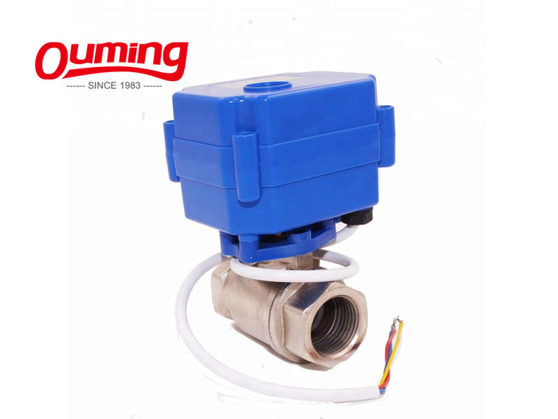 2 Way Stainless Steel 304/316 Electric 2-PC Ball Valve