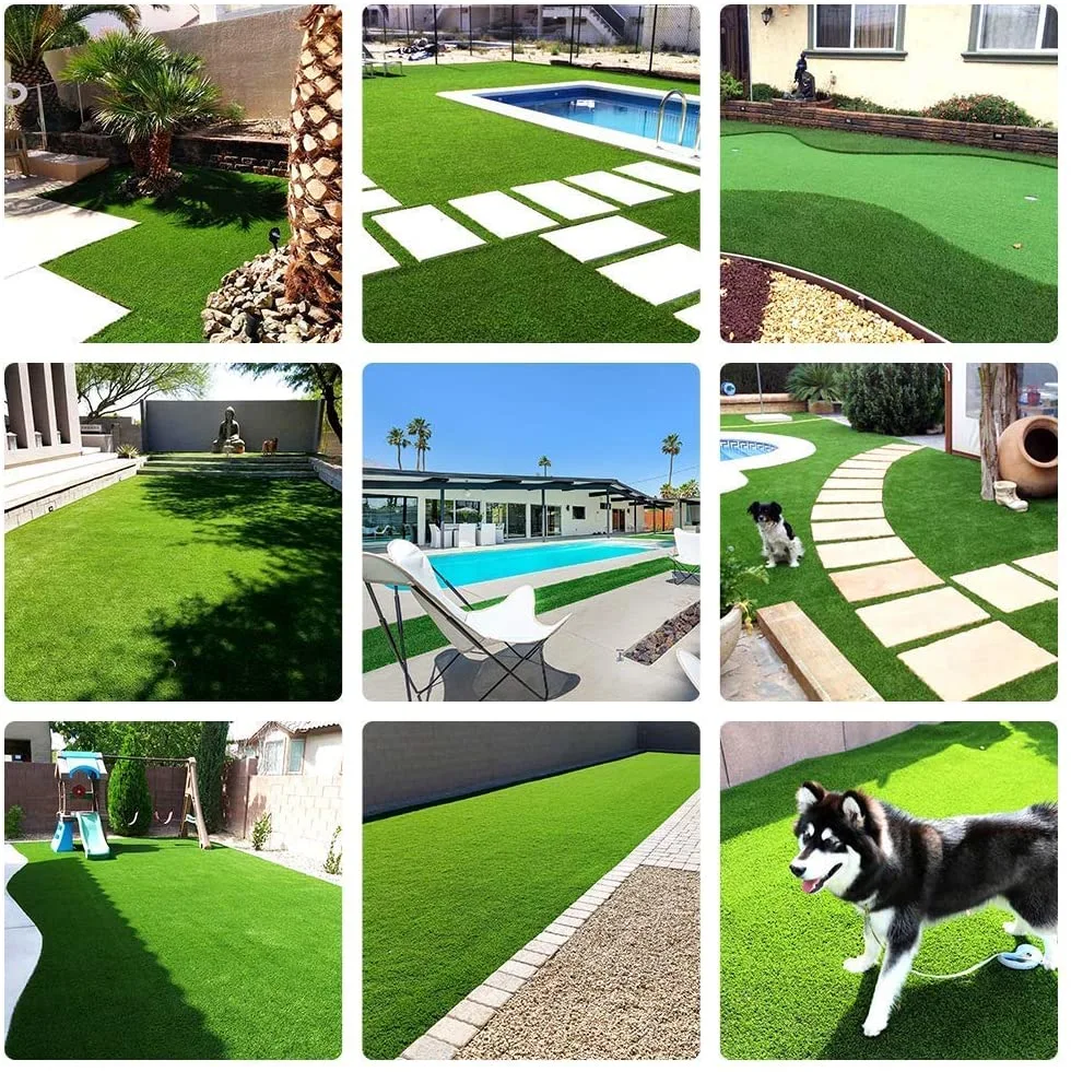 Artificial Turf Grass for Football Stadium, Flooring, Baseball, Tennis, Synthetic Grass Lawn