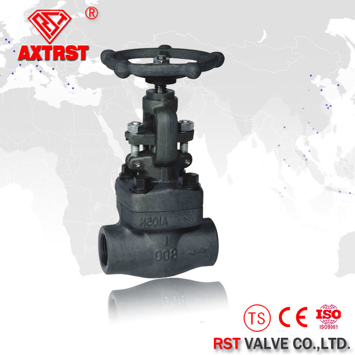 API 150lb Forged Steel RF Flange Globe Valve