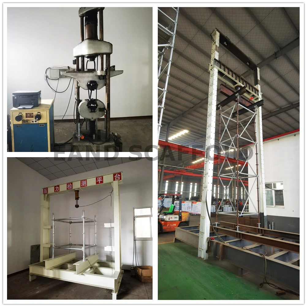 Wholesale Ringlock Scaffold Layher Scaffolding System for Bridge Building Construction Tangshan