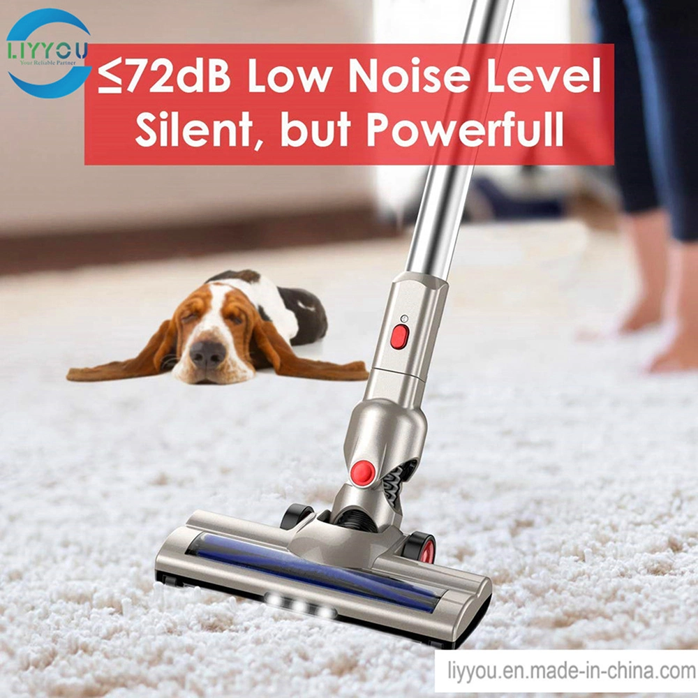 Large Capacity Low Noise LED Night Light Cord-Free Hand-Held Portable Upright Vacuum Cleaner