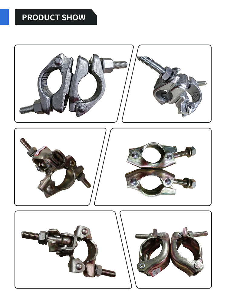 Scaffold Beam Clamps Pressed Double Coupler for Building