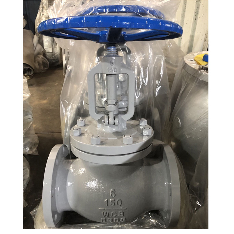 API600 150lb 300lb 600lb Cast Steel A216 Wcb Flanged End Globe Valve Hayward Check Valve Rubber Check Valve One Way Fuel Valve