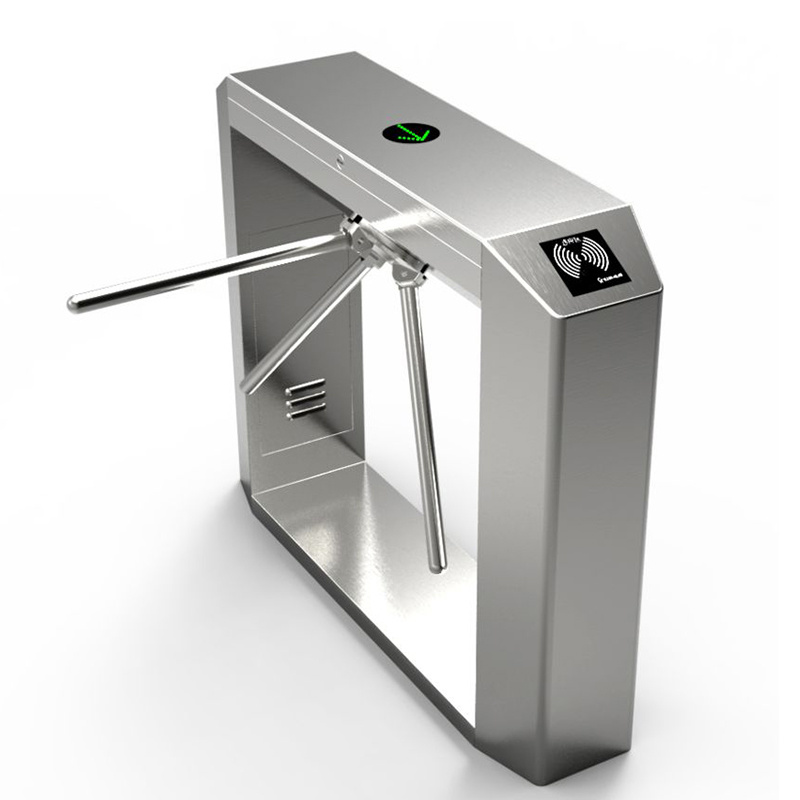 Access Control Automatic Tripod Turnstile with Biometric Control System