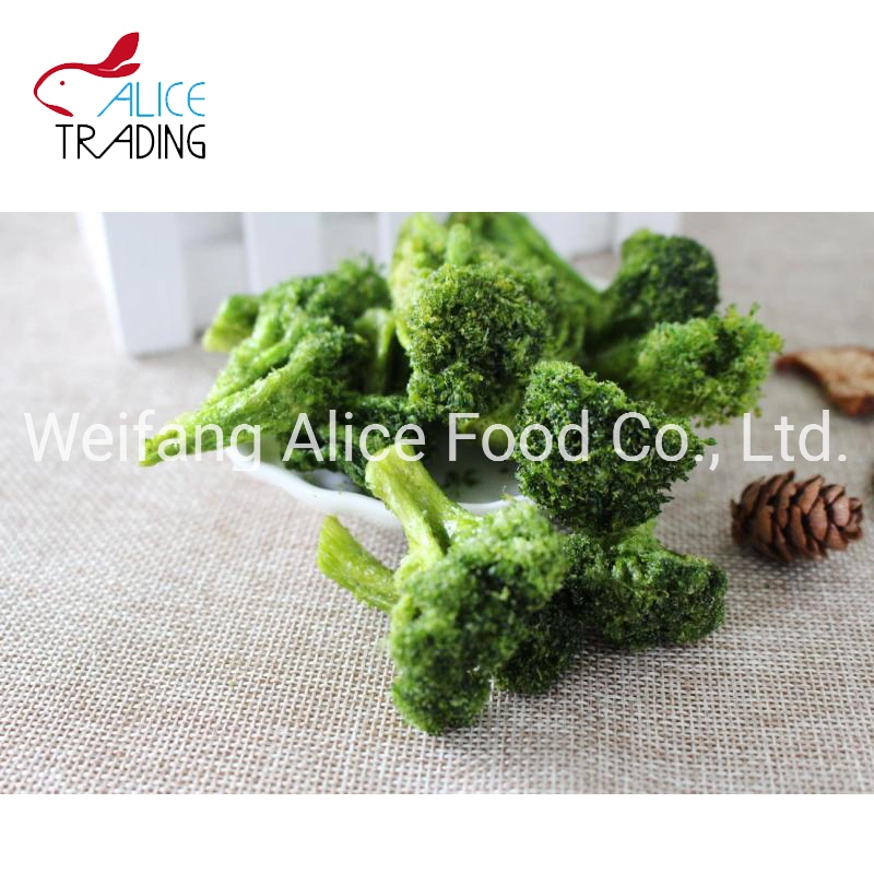 Healthy Snack Food Vegetables Low Temperature Fried Vacuum Packing Vf Broccoli