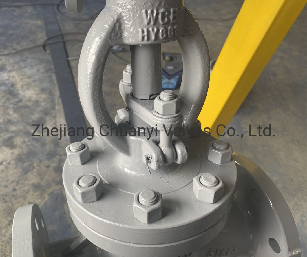 Pn25 DN80 High Temperature Cast Steel/Stainless Steel CF8 CF8m High Pressure Flange Globe Valve