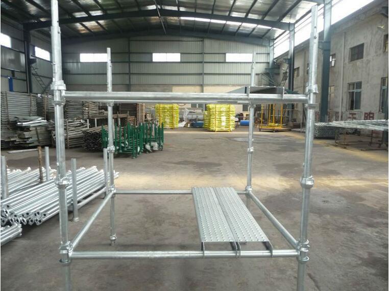 Hot DIP Galvanized Cuplock Scaffold System with Certification