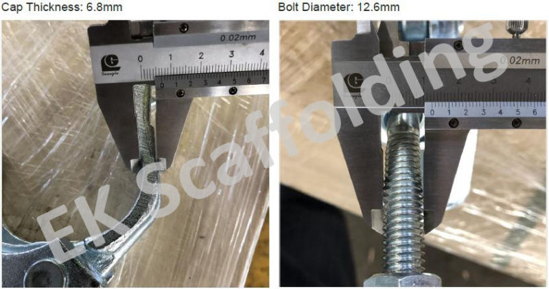 Suppy Scaffold Beam Clamp Scaffolding Fitting As1576.2 Drop Forged Girder Coupler