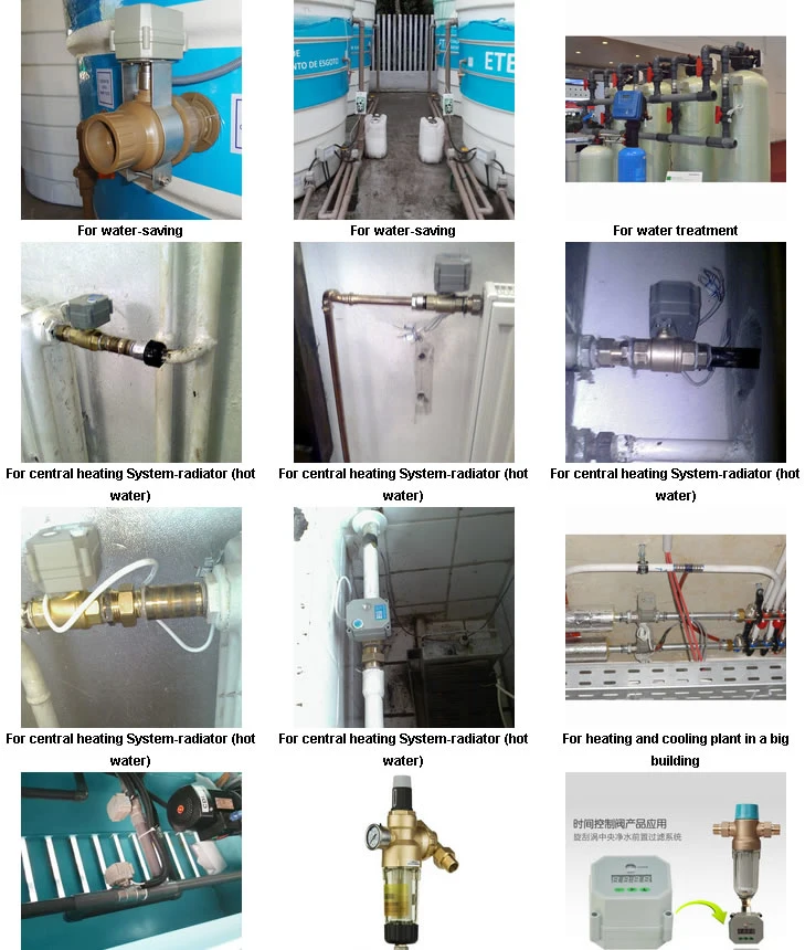 Cr202 DC12-24V NPT/Bsp 2-Way PVC 1 1/4'' Electric Ball Valve