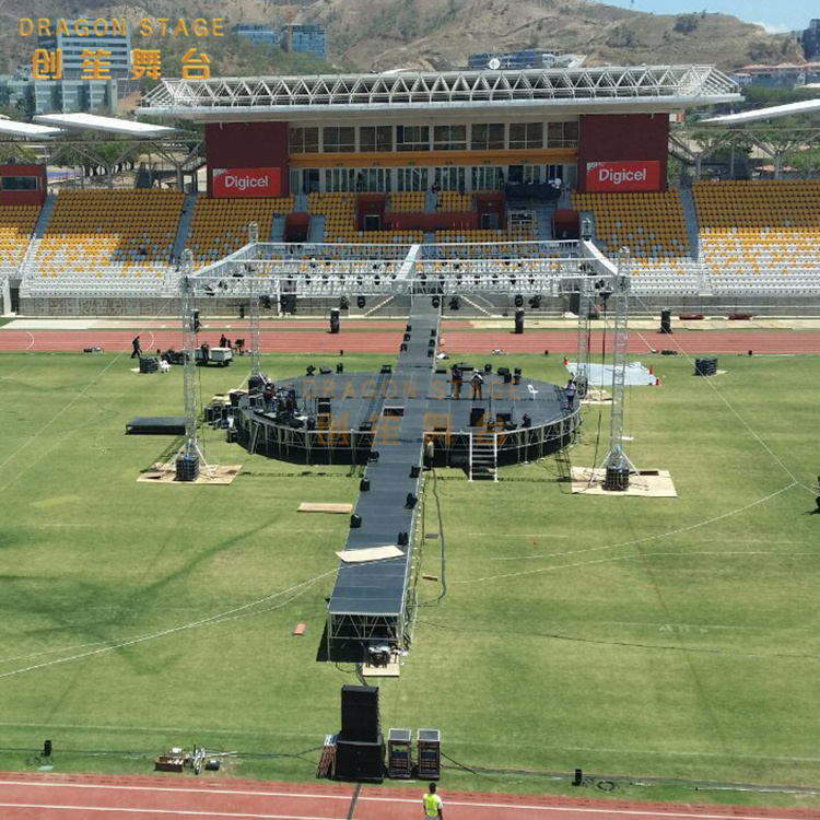 Easy Assamble Aluminum Stage for Concert Event and Outdoor Performance