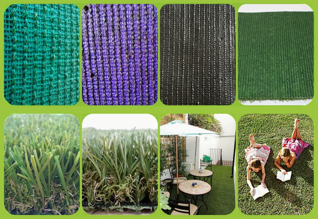 Custom PE Flame-Retardant Landscaping Football Garden Artificial Turf Grass Carpet