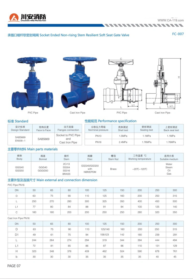 Extension Spindle 32mm PPR DIN 3352 24 Inch API 6A Gate Valve 110mm Handwheel Dn25 Pn16