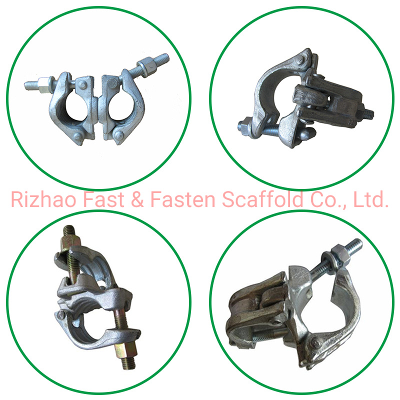 Scaffold Fastener /Pipe Clamp/ Fixed and Rotating Galvanised Scaffold Cramp Connectors