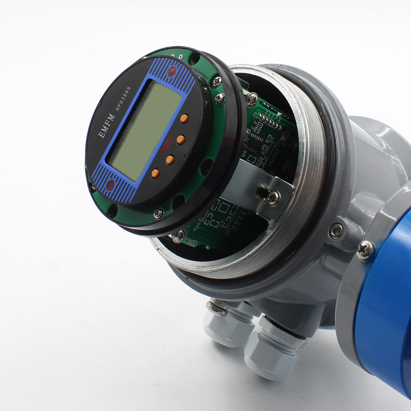 High Quality DN15 Wastewater Treatment Electromagnetic Flow Sensor Flowmeter