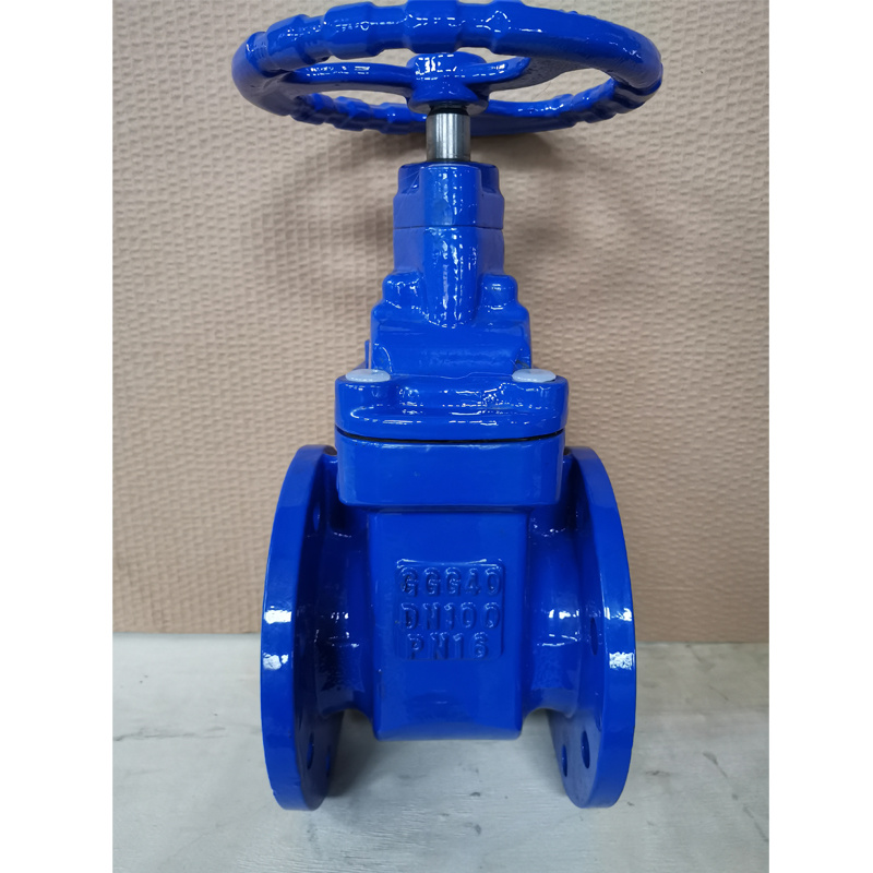 DIN Pn16 DN200 Ductile Iron/Wcb/Stainless Steel Non Rising Stem Resilient Seated Industrial Gate Valve Electric Valve Globe Valve Butterfly Valve