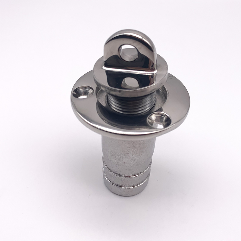 Stainless Steel 316 Drain Plug Scupper Plug Cabin Outfall Valve for Marine Accessories