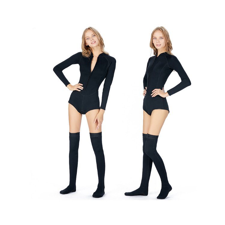 Women's Long Sleeve One Piece Sun Protection Rash Guard Rashguard Upf 50+ Wetsuit Swimsuit